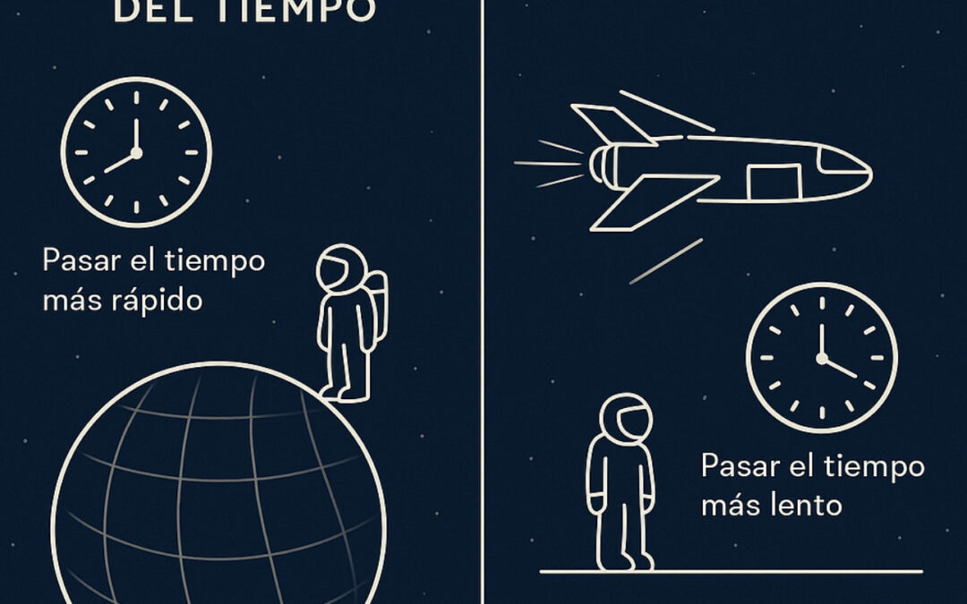 ¿Por qué el tiempo pasa diferente en el espacio?