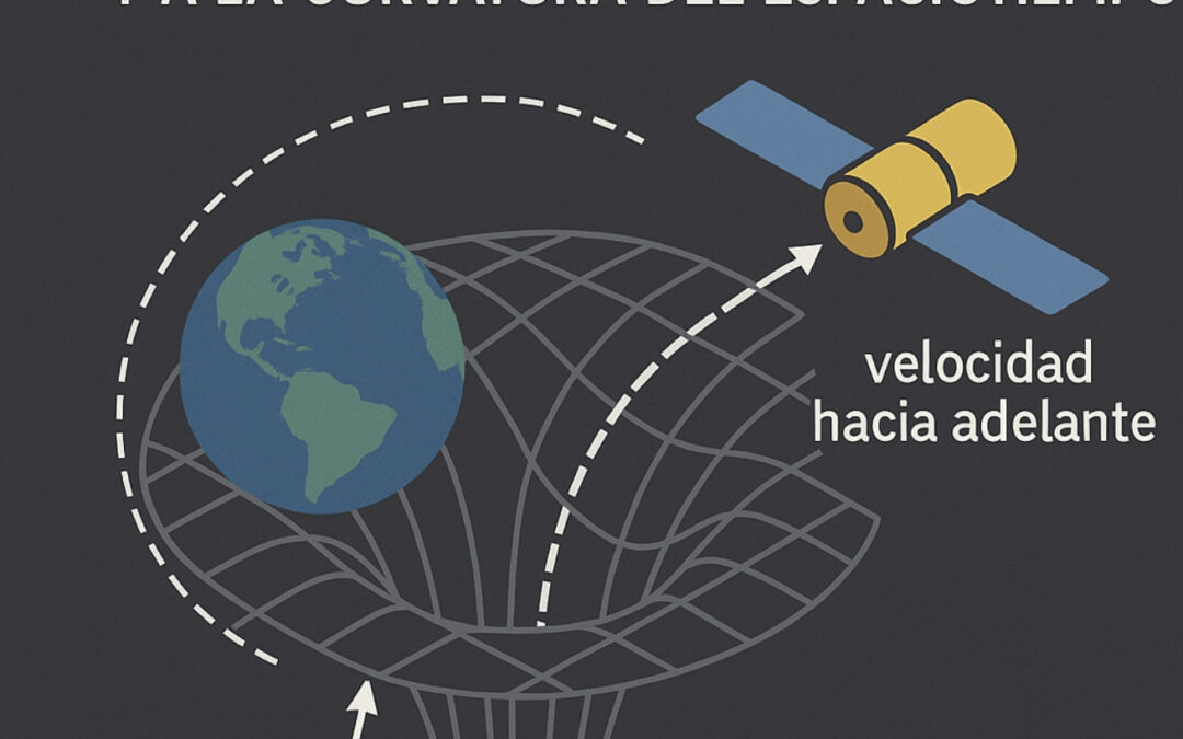 ¿La ISS está acelerada o simplemente se desplaza naturalmente?