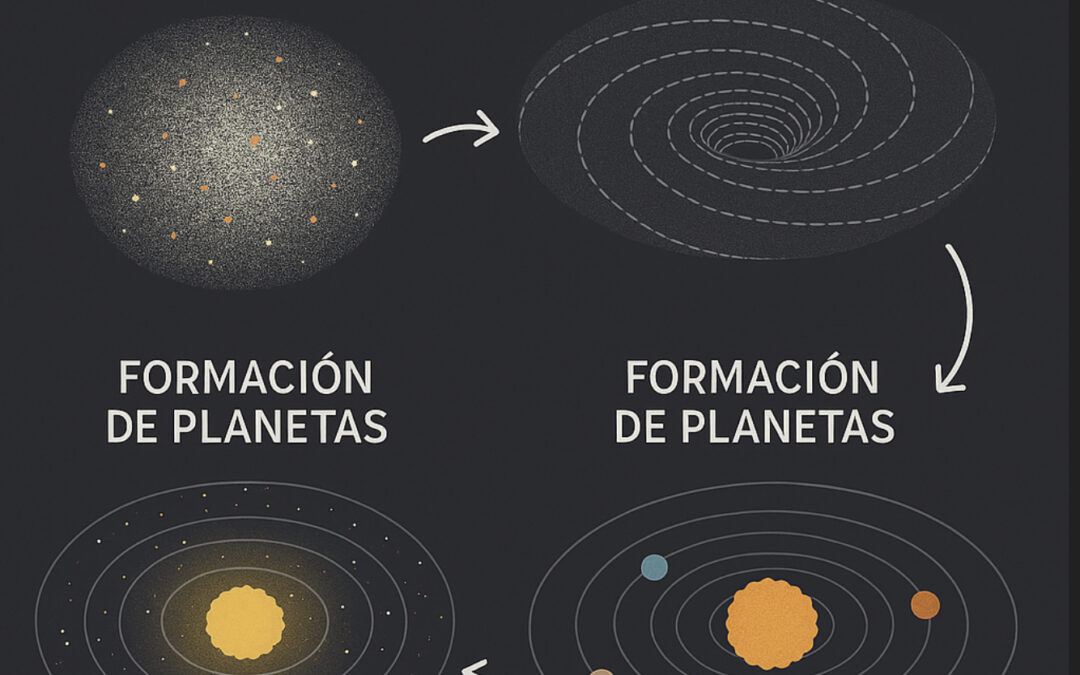 ¿Cómo se formaron el Sol y los planetas?